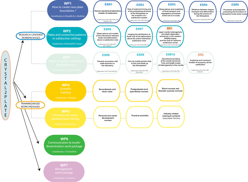 C2P visual organisation chart